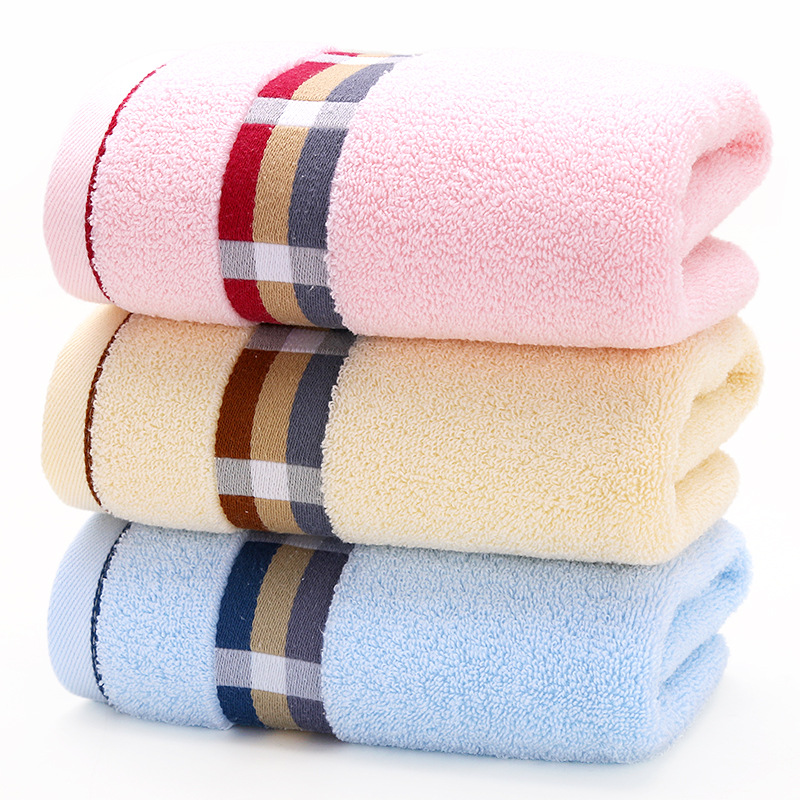 Wholesale cotton towel logo soft thick a...