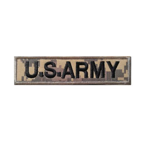 Embroidered Long Striped Chest Badge U.S. ARMY Patch Velcro Military 101st Airborne Division Arm Patch Cloth Patch