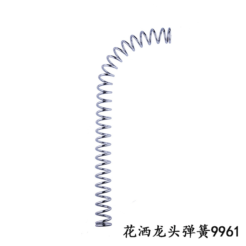 Straight rod accessories for restaurant kitchen faucets, high-pressure shower head faucet pull-out spring accessories for catering dishwashers Specification drawing