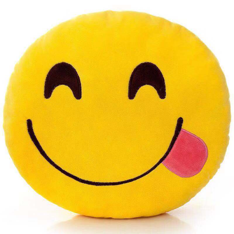 Popular QQ expresión almohada puede estar involucrado en emoji parodia expresión bolsa mano más caliente muñeca colgante regalo muñeca captura máquina