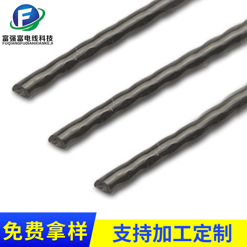 深圳线材厂家供应PU圆形波纹数据线线材 TPE齿纹耳机电线线材批发