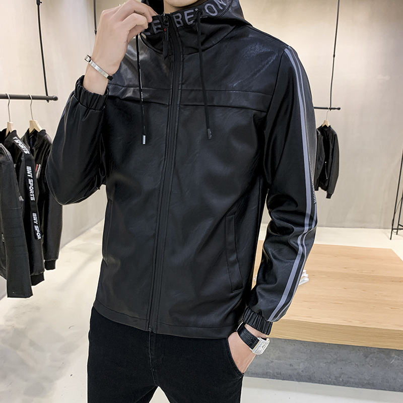 Veste en cuir homme - Ref 3443784 Image 8