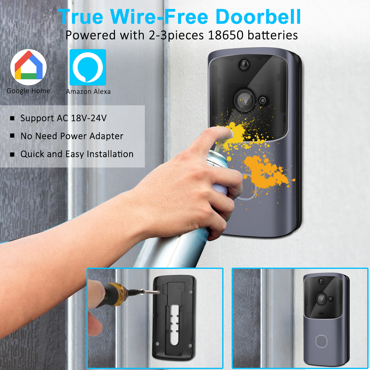Smart WiFi Visual Doorbell