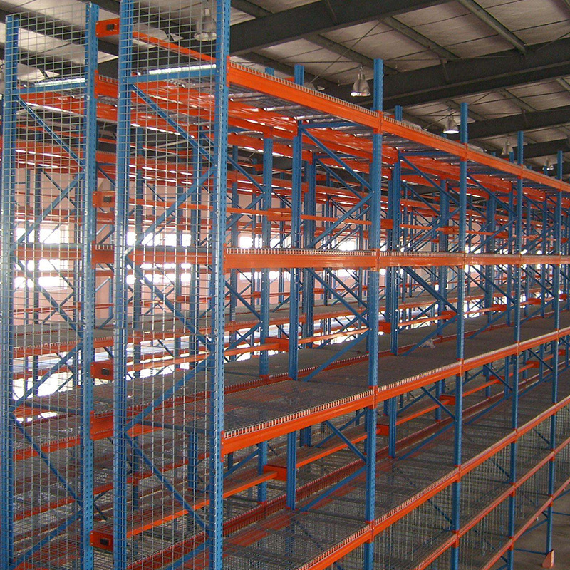仓库使用叉车货架厂家直销高乘载重型仓库库房钢制后推式货架批发