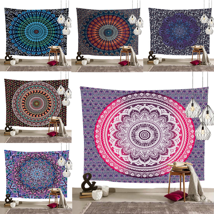 Amazon Selling new pattern Bohemia printing Home Furnishing Tapestries Wall hanging Wall decoration Beach towel Sandy beach