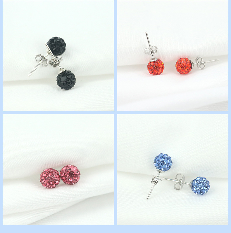 5g Weight 925 Sterling Silver Ear Needle Material Earrings, Ear Studs Classification 1 Pair 925 Sterling Silver Geometric Earrings Ear Studs