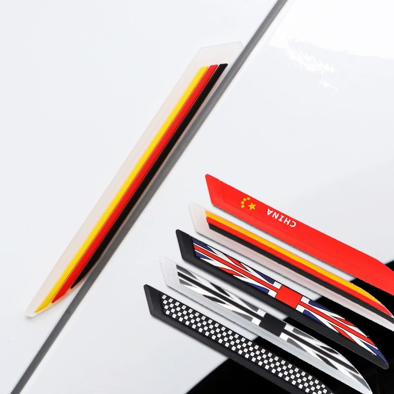 Дверная Противоударная полоса прозрачный край двери автомобиля анти-соскабливающая полоса корпус универсальное зеркало заднего вида декоративные наклейки