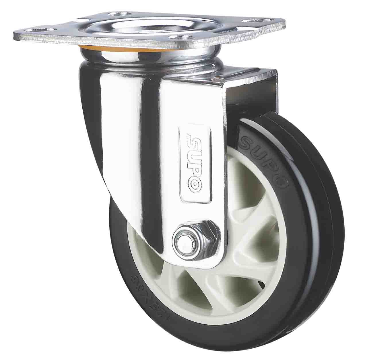 SUPO/向荣动力 6寸中重型工业PU聚氨酯 万向脚轮C05S-01-150-202