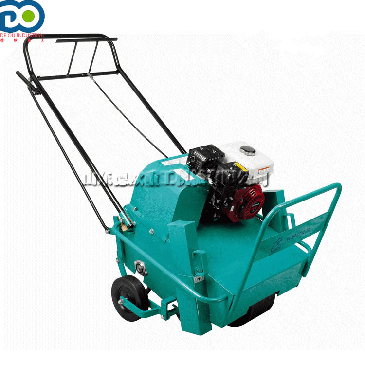 手推式汽油草坪打孔机 园林绿化草坪打孔机 改善草坪土壤板结设备