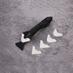 New glass glue scraper, angle scraper knife, grouting construction tool, scraping glue god tool, edge trimming tool 