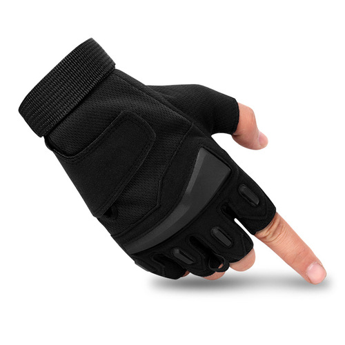 Half-finger men's breathable special forces outdoor mountaineering anti-cocooning sports women's wear-resistant anti-slip cycling motorcycle tactical gloves