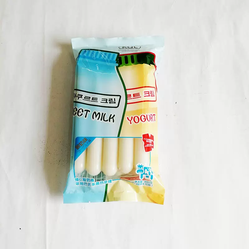 工厂发货 茂源食品 KQL480克维Ｃ酸奶棒10根 果冻布丁代工OEM批发
