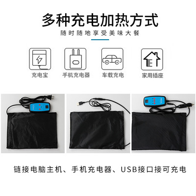 Direct selling Cross border Temperature display sterilization Smart reminder Having dinner food Lunch box Easy Heating package Lunch box constant temperature