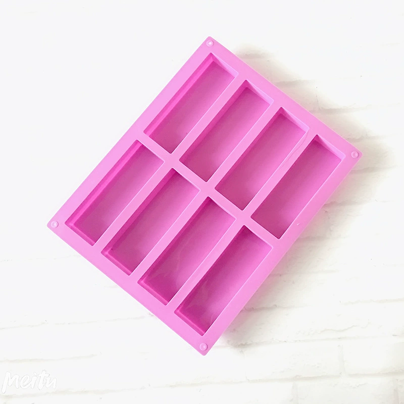 Силиконовая прямоугольная формочка, ручное мыло, форма для мыла, DIY