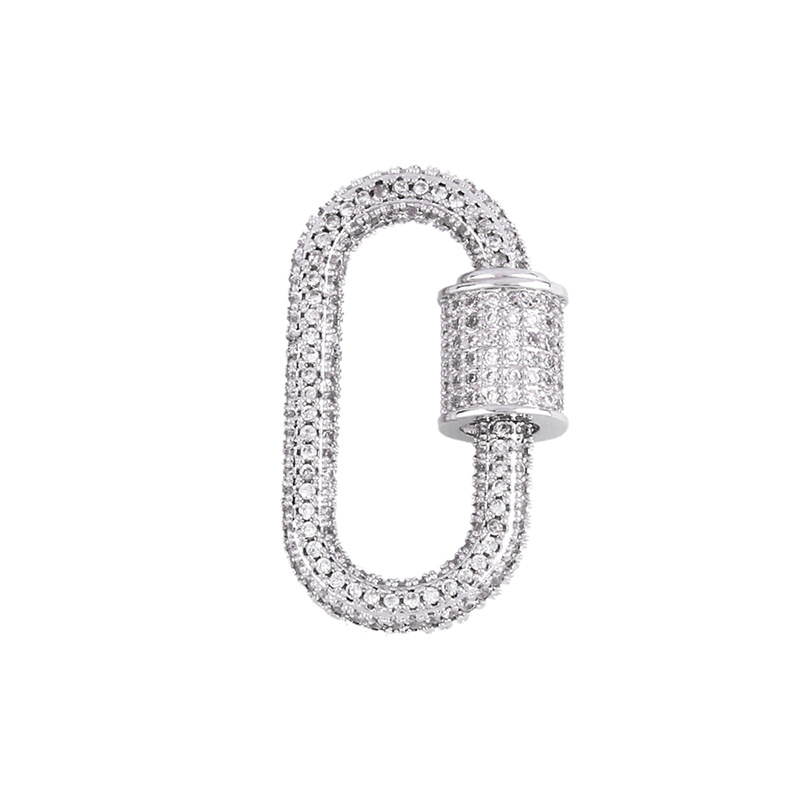 Diamond Pendant Fashion Key Chain Multi-function Screw Buckle With Jewelry Wholesale display picture 5