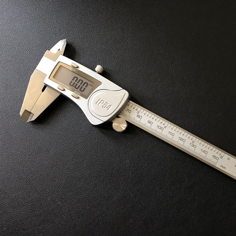 IP54型电子数显游标卡尺金属壳0-150mm工业级防潮防尘厂家批发OEM