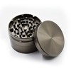 Factory wholesale 4 -layer 63mm tablet zinc alloy smoke mill manual grinding box smoke grinder