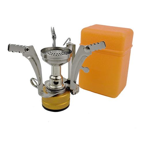 Amazon's best selling outdoor stove camping stove ultra-light mini all-in-one portable gas stove stainless steel picnic stove