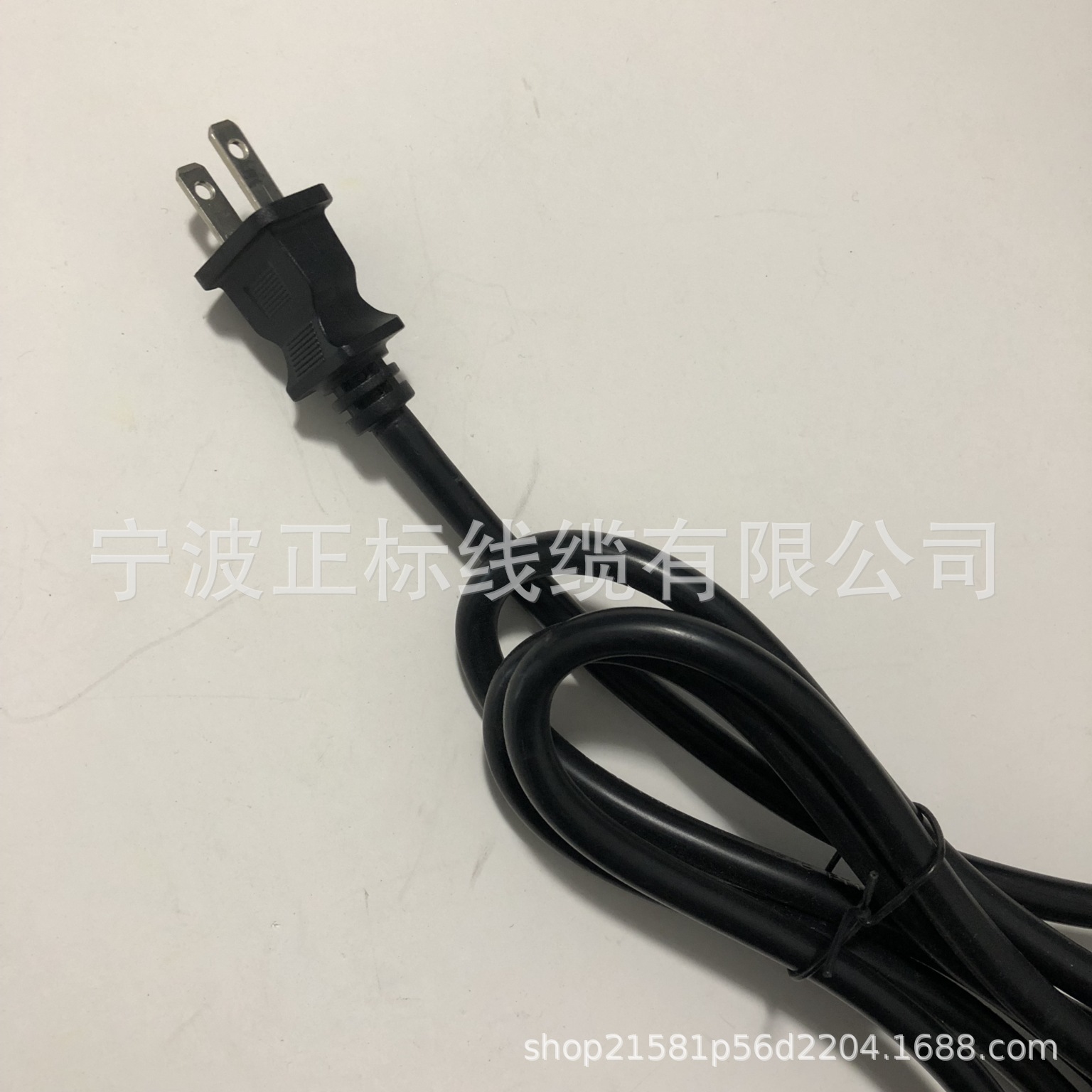 美式SJTW 14AWG 2C电源线 美规极性大小插头 美规UL品字尾电源线