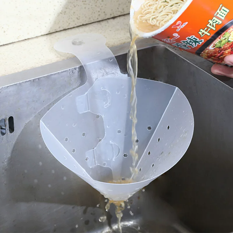 Foldable garbage can, drying rack, water container, funnel wet and dry separation, filter