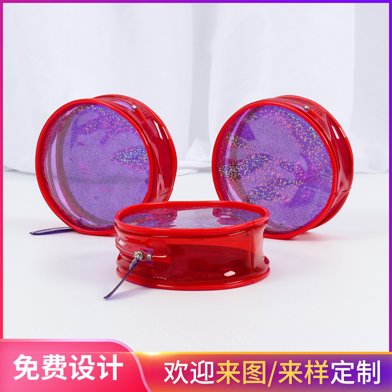 PVC可爱迷你小零钱包2018新款女士透明果冻硬币包口红收纳包