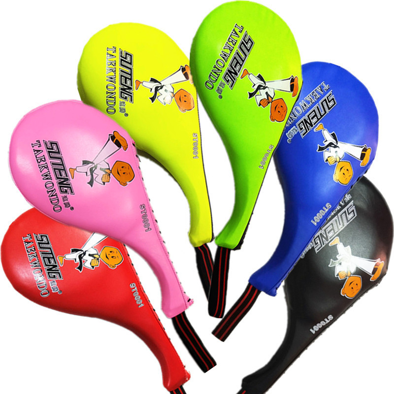Sagitar ST0001 children taekwondo double leaf target small size chicken leg target taekwondo foot Target hand target kick target