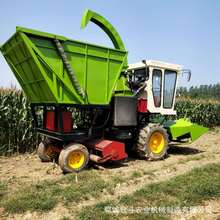 黑麦草粉碎机 高精尖玉米秸秆自走式青贮机 圆盘式青储机