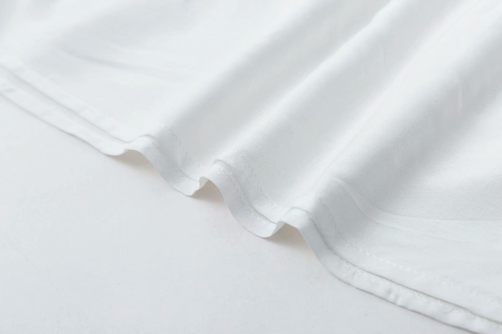 Polyester Fashionskirt(White-S) NHDS0699-White-S