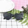 Cute trend sunglasses heart shaped, glasses heart-shaped solar-powered, suitable for import, European style