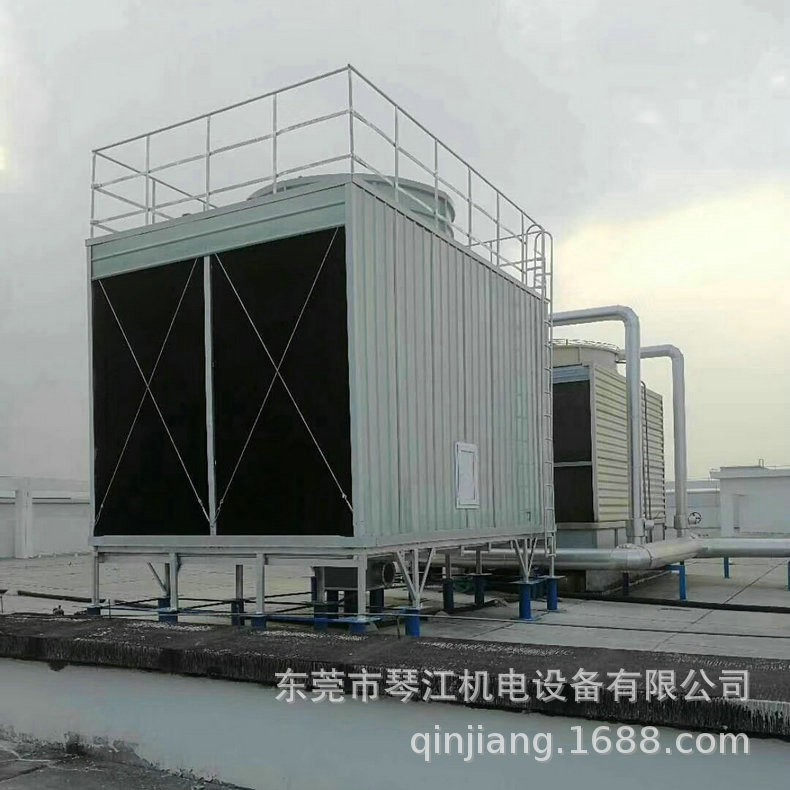 厂家推荐 方形冷却塔 冷却塔选型 逆流式玻璃钢冷却塔 品种多样