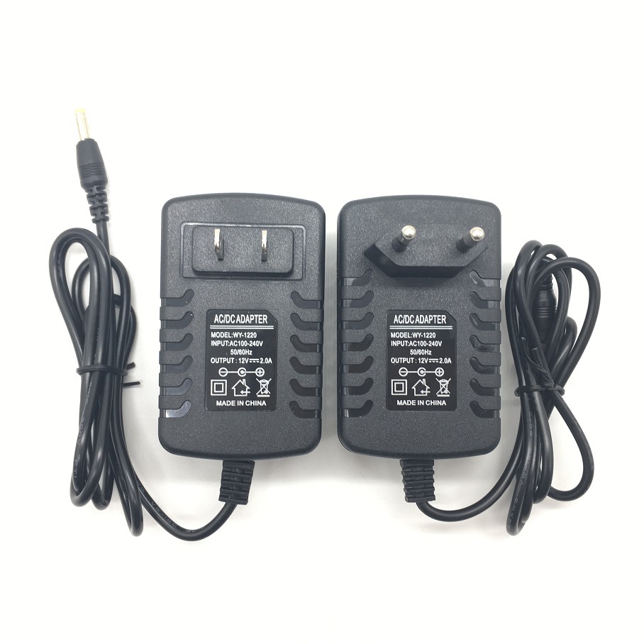 移动电视DVD EVD 12V2A电源适配器 插墙式LED电源 DC头4.0*1.7