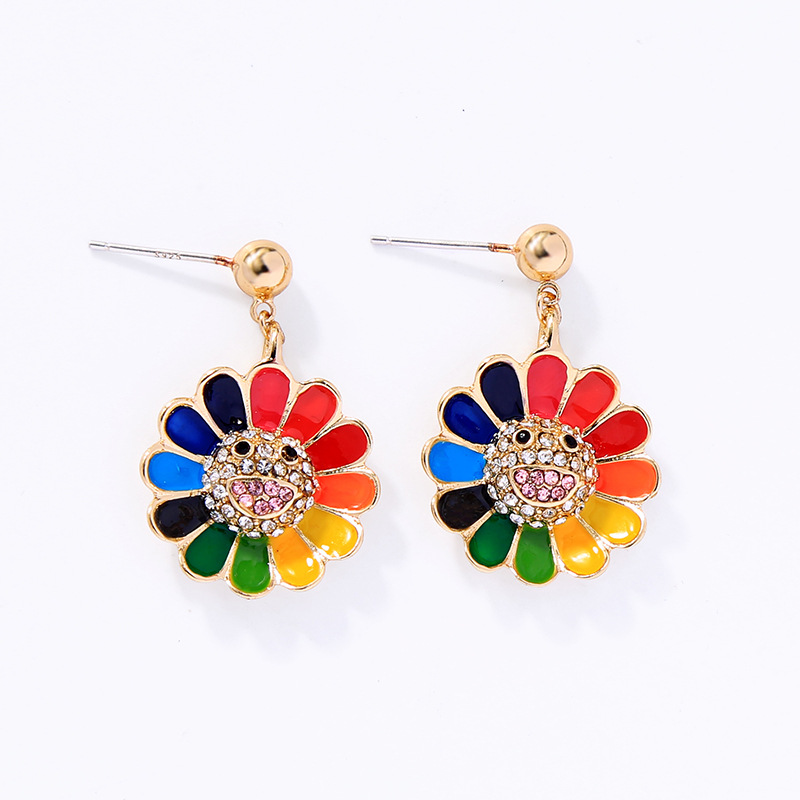 Fashion S925 Silver Earrings With Diamond Stud Earrings display picture 4