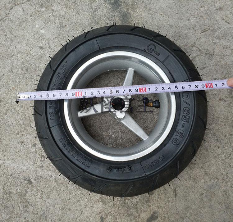 49CC mini car accessories small sports car wheel hub front 90/65-6.5 rear 110/50-6.5 wheel inner and outer tire