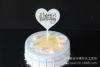 Acrylic Birthday Cake Account Flag Cake Plug -in Plug -in Plug -in Baking Decoration Swing Cake Decoration