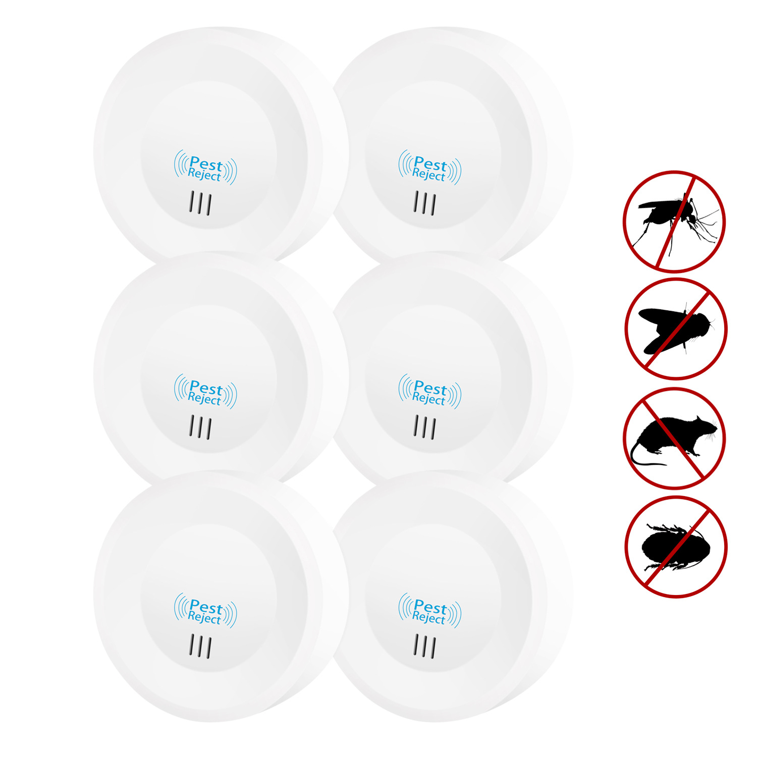 Ultrasonic mosquito repellent for home use