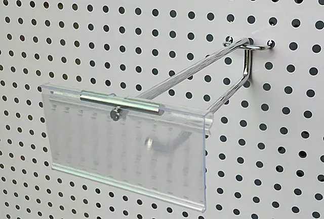 Pegboard Double line Hooks Electroplating Hook 3 jaw hook Boutique hook Jewelry Hook Supermarket Hook