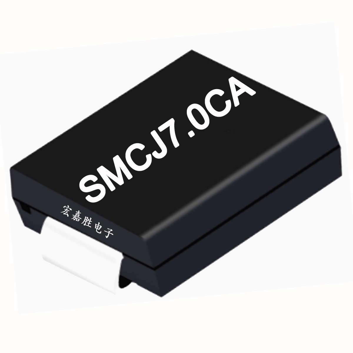 SMCJ7.0CA SMCJ7.0A SMC/DO-214AB 贴片瞬变TVS二极管 单双向