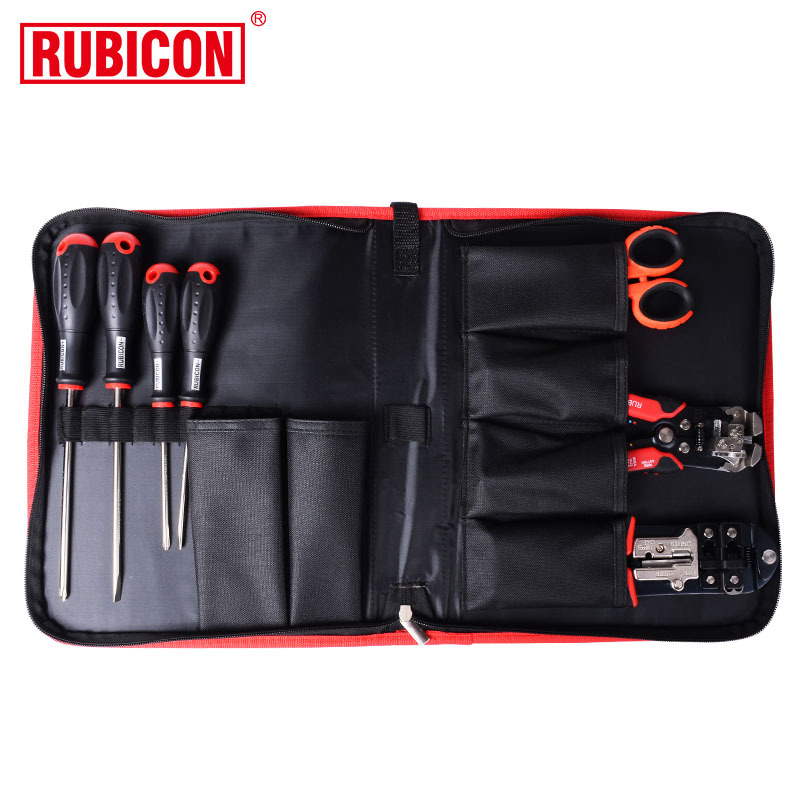 罗宾汉500-7B网络维修工具包套装7件套网络安装双色螺丝批组