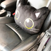 Cute black transport, neck pillow, decorations, cat, with neck protection