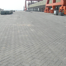 江华新材料0512-52220122 进口砖机生产港口码头定制8cm马路砖