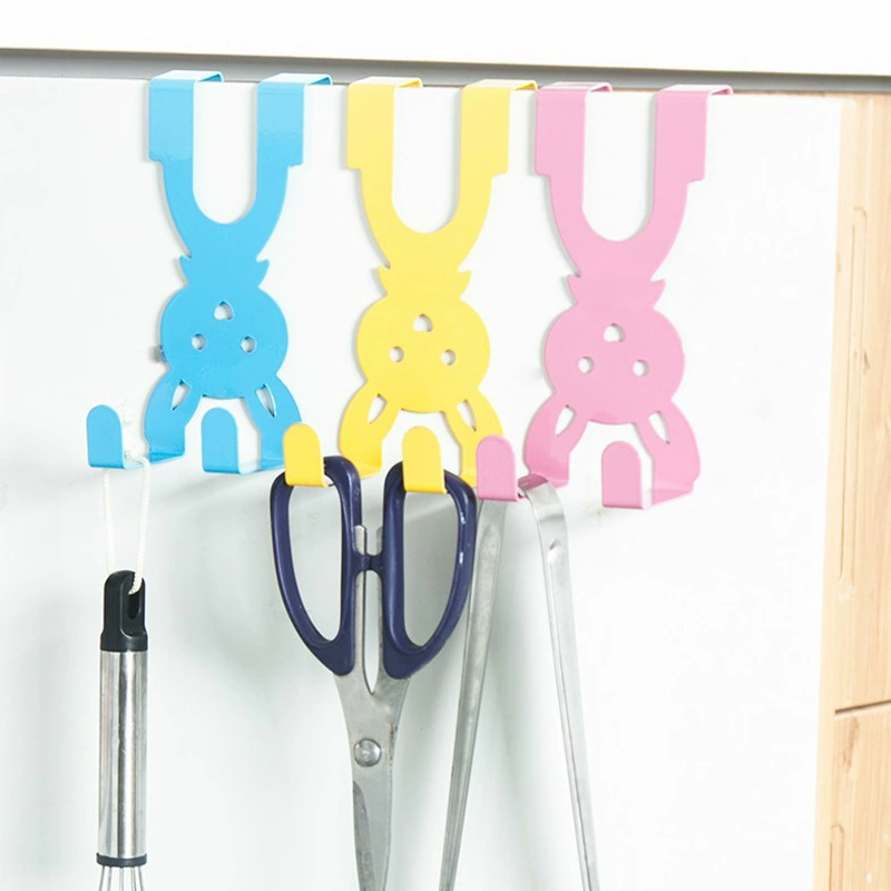  cartoonRabbit Iron Gate behind Hook Hanging Gate Course Hook Hook Set Hanging Hook Gate Hanging Hanging Hanging Hanging Raider