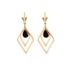 Crystal, fashionable earrings, accessory, internet celebrity, wholesale