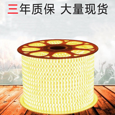 waterproof engineering high pressure Light belt 220v2835led Light belt 5050 hotel home decoration Light Bar Flexible Light shelves
