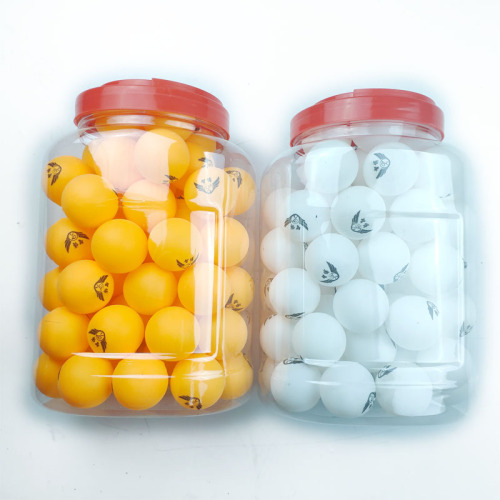 Zhibo Table Tennis Wholesale 40mm Seamless Serving Machine Balls 60 Pieces in a Bucket Lottery Leisure Entertainment Balls