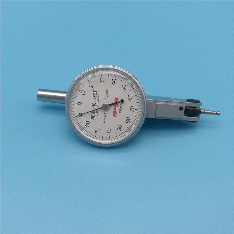 日本原装进口PEACOCK孔雀杠杆千分表PCN-S