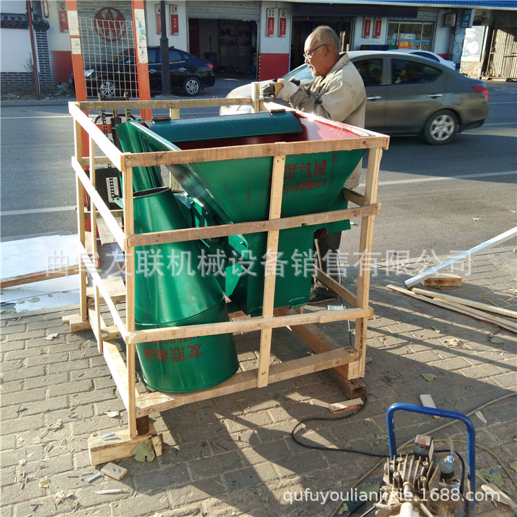 沙克龙秸秆粉碎机 养殖牛羊猪饲料粉碎机 自动进料秸秆粉碎机58