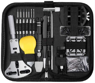 Watch, tools set, battery, 153 pieces