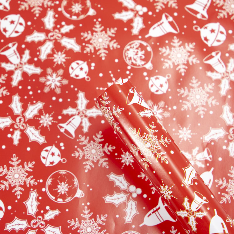 80g nueva decoración de Navidad regalo caja de regalo papel de embalaje DIY papel decorativo cubierta de libro de Corea del Sur papel de color de dibujos animados