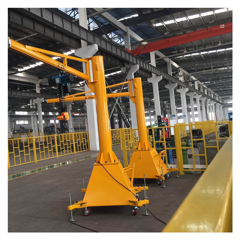 固定式电动悬臂起重机悬臂起重机2t厂家供应立柱式单梁悬臂起重机