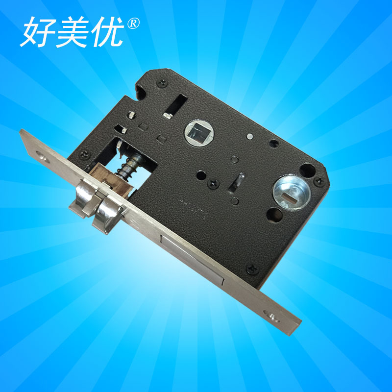 5050双快锁体电子锁指纹锁智能锁锁体双舌室内门房门锁体锁具配件|ru